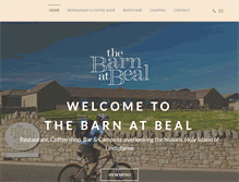 Tablet Screenshot of barnatbeal.com